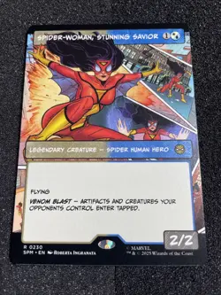 Spider-Woman, Stunning Savior - Borderless - Marvel's Spider-Man - Near Mint - Image 1