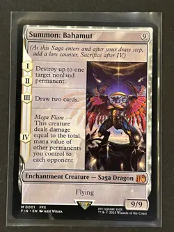 Summon: Bahamut - Magic: The Gathering Final Fantasy #M0001 - Image 1