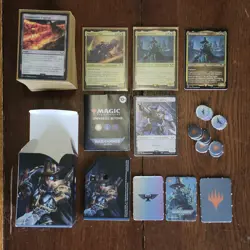 Magic The Gathering Warhammer 40,000 Forces Of The Imperium Commander Deck Used - Image 1