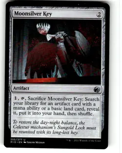 Moonsilver Key Innistrad: Midnight Hunt Regular MTG NM - Image 1