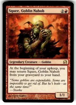 1x Squee, Goblin Nabob - Modern Masters - MTG Magic the Gathering - NM - Image 1