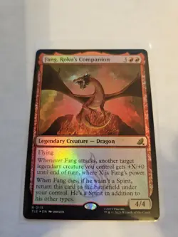 Fang, Roku's Companion FOIL MTG Avatar: TLA Eternal-Legal Nm/M *ON HAND* - Image 1