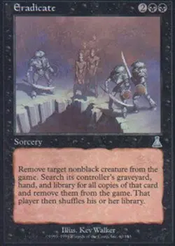 MTG - Eradicate - Urza's Destiny - NM, English Magic FLAT RATE SHIP - Image 1