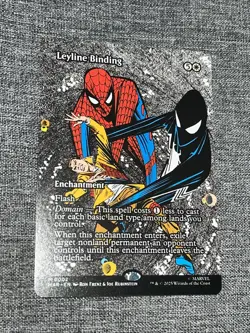 Leyline Binding 0002 Non Foil Magic the Gathering Marvel's Spider-Man MTG NM/M - Image 1