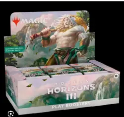 Magic the Gathering MTG Modern Horizons 3 Play Booster Box NEW SEALED - Image 1