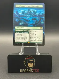 Zanarkand, Ancient Metropolis 0314 Borderless Final Fantasy Regular non foil MTG - Image 1
