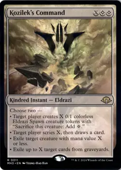 Kozilek's Command Modern Horizons 3 Normal NM Magic MTG R 11 - Image 1