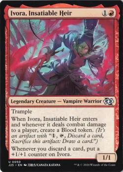 Ivora, Insatiable Heir (Anime) U Foundations Jumpstart 50 NM - Image 1