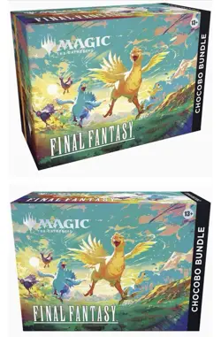 x4 Magic The Gathering Final Fantasy Chocobo Bundle Box LOT 4 Boxes Presale 12/8 - Image 2