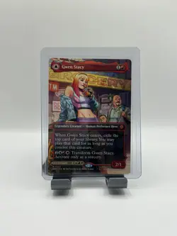 MTG, Gwen Stacy (0202) (Borderless) Marvel's Spider-Man Regular - Image 1
