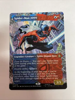 Spider-Man 2099 (0216) (Borderless) Marvel's Spider-Man #216 Rare - Image 1