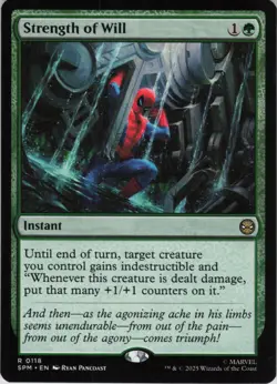 Strength of Will R Marvel's Spider-Man 118 NM Normal MTG - Image 1