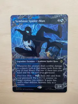 Symbiote Spider-Man (Borderless) Marvel's Spider-Man Foil - Image 2