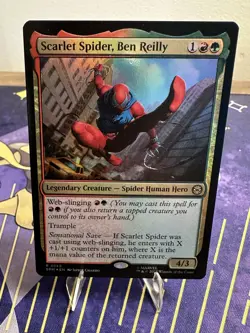 MTG Scarlet Spider, Ben Reilly Marvel's Spider-Man Foil - Image 1