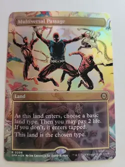 Multiversal Passage (Borderless) Marvel's Spider-Man Foil - Image 1