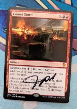 Comet Storm - C17 - NM - Signed (Jung Park) - Image 1
