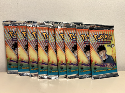 Pokemon 1st Edition Gym Heroes Brock Booster Pack - Image 2