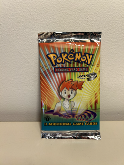 Pokemon 1st Edition Gym Heroes Misty Booster Pack - Image 1