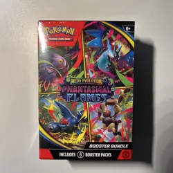 7x Pokemon TCG: Mega Evolution-Phantasmal Flames Booster Bundle - Image 2