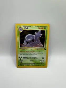 Pokemon Muk Fossil Holo 13/62 Lp - Image 1