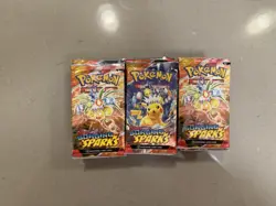 Pokemon Scarlet & Violet Surging Sparks Factory Sealed 36 Booster Pack lot - Image 1