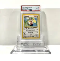 FARFETCH’D 27/130 BASE SET 99-00 POKEMON - FRESH SLAB POP 76 PSA 10 GEM MINT 💎 - Image 1
