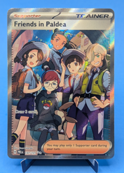 Friends in Paldea 137/131 Pokemon TCG 2025 Ultra Rare Prismatic Evolutions NM - Image 1