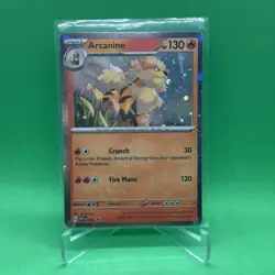 Arcanine Cosmo Holo Scarlet & Violet Promo 011 Pokemon TCG - Image 1