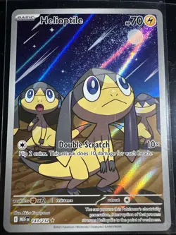 Helioptile 143/132 Illustration Rare Pokemon Mega Evolution NM - Image 1