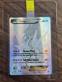 Pokemon TCG Dialga-Ex Phantom Forces 122/119 Holo Secret Rare - Image 1