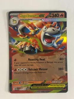 Pokemon TCG Mega Evolutions Mega Camerupt EX 022/132 Near Mint - Image 1