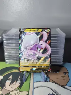 Pokemon TCG Hisuian Goodra V Sword & Shield - Lost Origin 135/196 Holo - Image 1