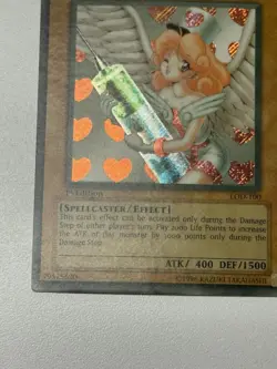 Injection Fairy Lily LOD-100 Legacy of Darkness 1st Edition Secret Rare #10 Fade - Image 4