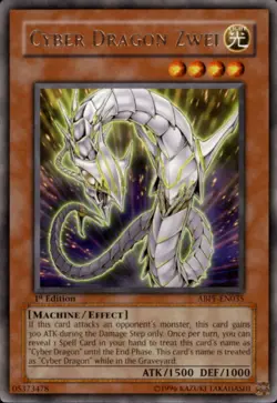Cyber Dragon Zwei ABPF-EN035 Rare 1st Mint Absolute Powerforce YUGIOH - Image 1