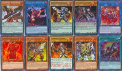 Yugioh Igknight Knight Deck - Crusader Ignis Phoenix Dracoslayer - Image 1