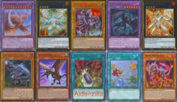 Yugioh Dinosaur Deck - Evolzar Dolkka Xeno Meteorus Ultimate Conductor Tyranno - Image 1