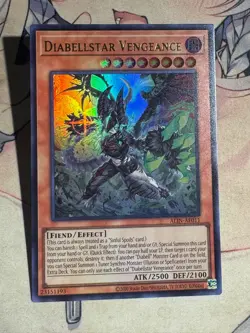 Yugioh Asian English ALIN-AE011 Diabellstar Vengeance Ultra rare NM - Image 4
