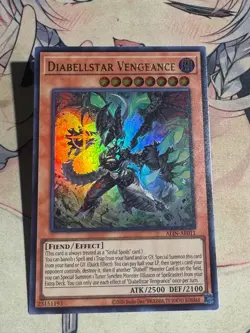 Yugioh Asian English ALIN-AE011 Diabellstar Vengeance Ultra rare NM - Image 5