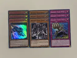 Yugioh Ancient Gear Deck Frame Wyvern Catapult Hound Reactor Dragon - Free Pack - Image 3