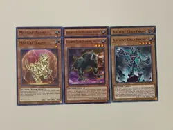 Yugioh Ancient Gear Deck Frame Wyvern Catapult Hound Reactor Dragon - Free Pack - Image 4