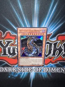 Yu-Gi-Oh Ultra Rare Rainbow Dark Dragon LCGX-EN243 1st Edition - Image 1