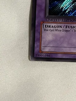 Yugioh Blue-Eyes Ultimate Dragon JMP-EN005 Secret Rare Limited Edition HP - Image 5