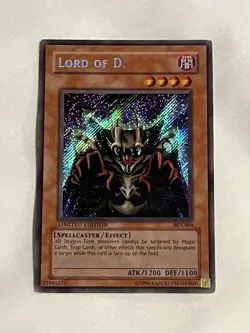 Yugioh Lord Of D. BPT-004 Secret Rare Limited Edition HP - Image 1
