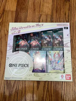 One Piece Trading Card Game: Illustration Box Volume 2 FAST FREE SHIPPING - Image 1