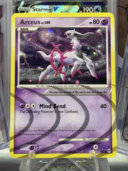 Arceus AR7 Arceus Pokemon Card Holo Rare (MP) - Image 2