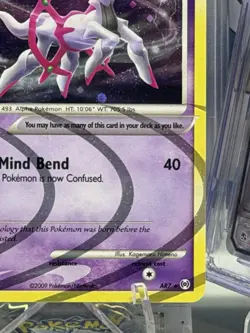 Arceus AR7 Arceus Pokemon Card Holo Rare (MP) - Image 5