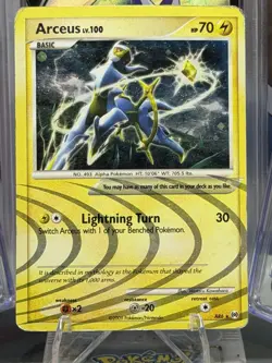 Arceus LV.100 AR6 Holo Rare Pokemon Card HP - Image 1