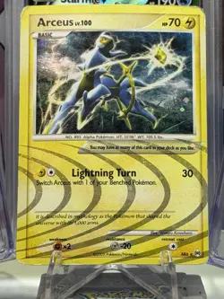 Arceus LV.100 AR6 Holo Rare Pokemon Card HP - Image 2