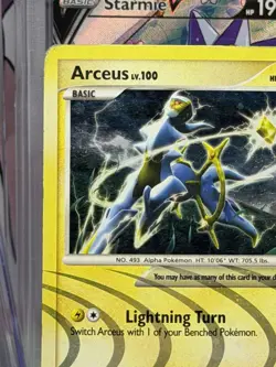 Arceus LV.100 AR6 Holo Rare Pokemon Card HP - Image 3
