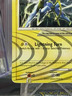 Arceus LV.100 AR6 Holo Rare Pokemon Card HP - Image 5